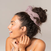 Kitsch Dinner Scrunchie- Blush